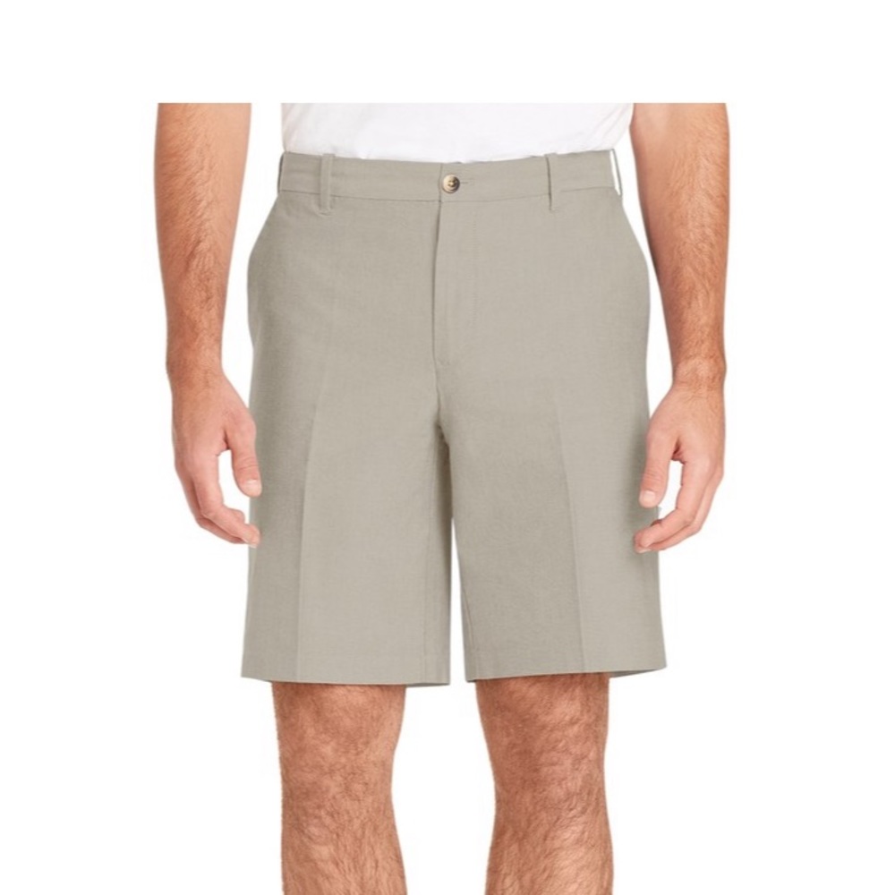 IZOD Newport Classic Fit Oxford Stretch Shorts 42